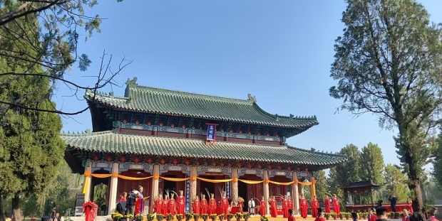 仲子诞辰2568周年祭祀典礼在泗水仲庙举行