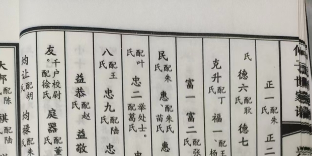 仲家寨明朝旧谱试修复