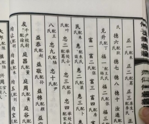 仲家寨明朝旧谱试修复