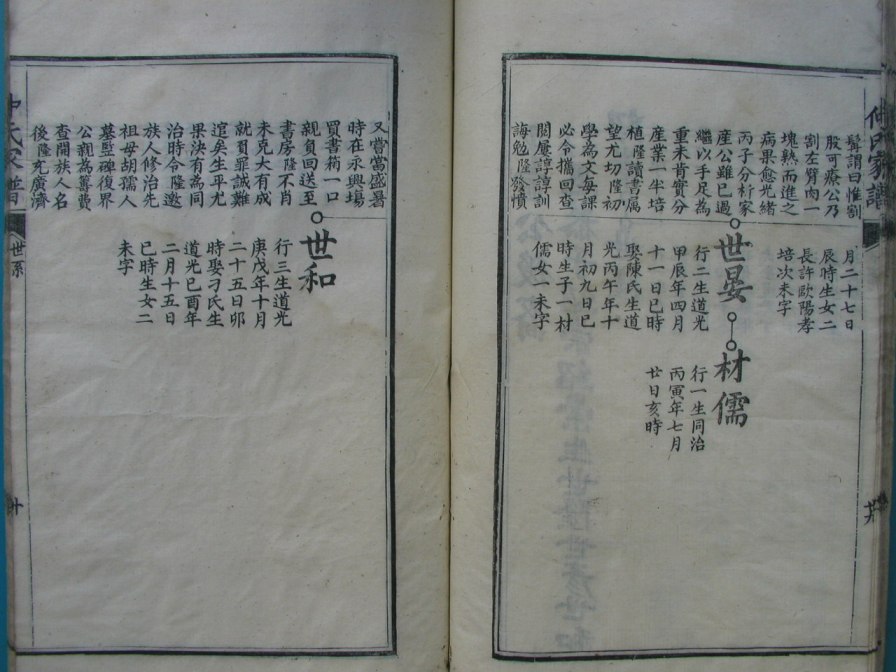 [分享]四川绵竹仲氏家谱（義部）