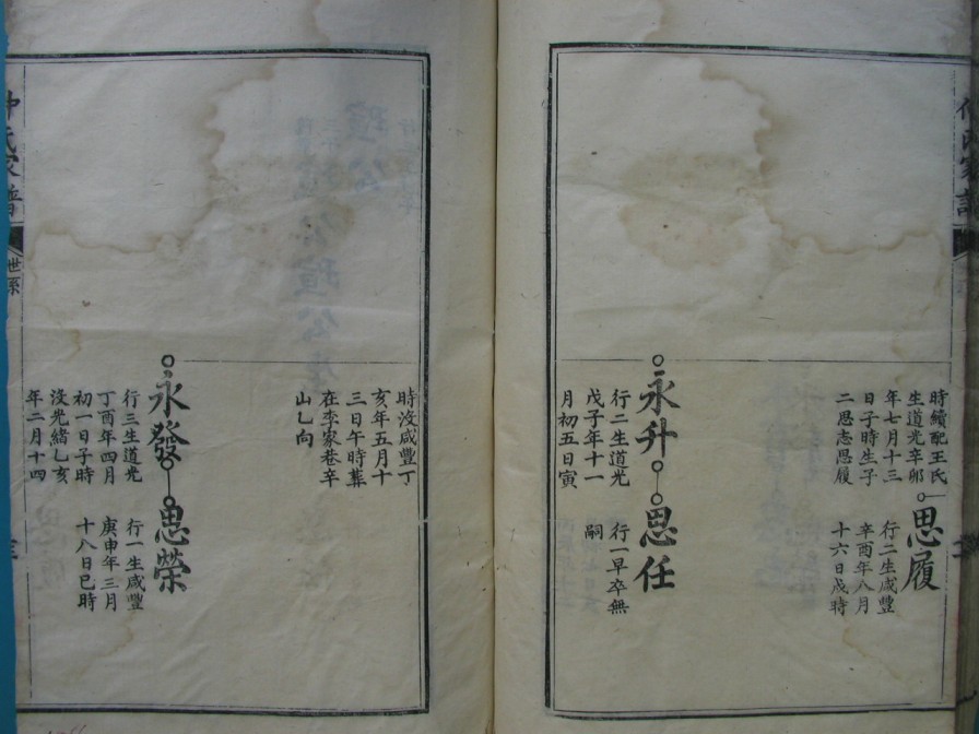 [分享]四川绵竹仲氏家谱（義部）