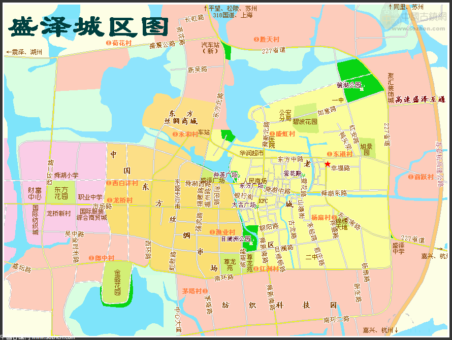 南宗圣地——苏州府吴江县盛泽镇