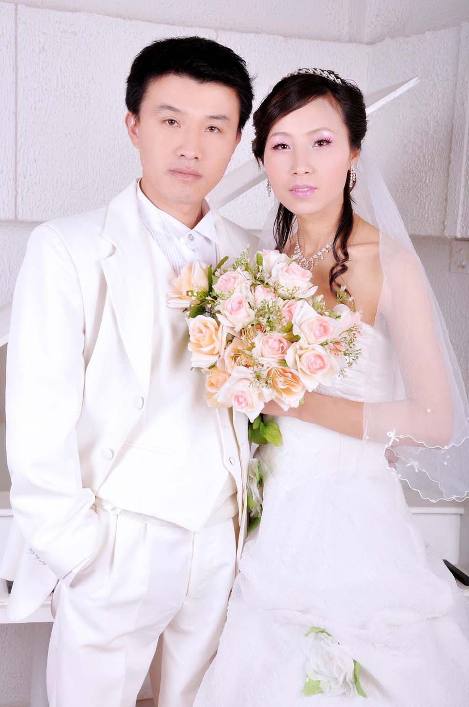 【仲磊新婚照】郎才女貌看新人