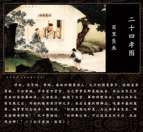 先贤仲子绘像之二十四孝篇