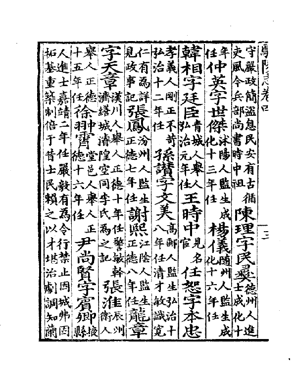 明代部分地方志中的仲姓先辈